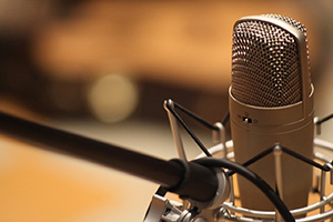 Microphone close-up Oxford cello studio